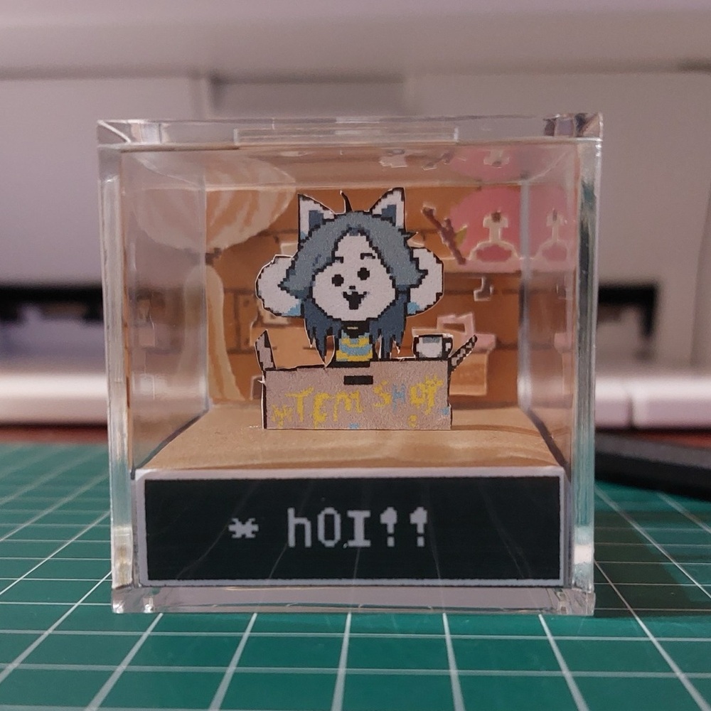 Undertale Cube Diorama